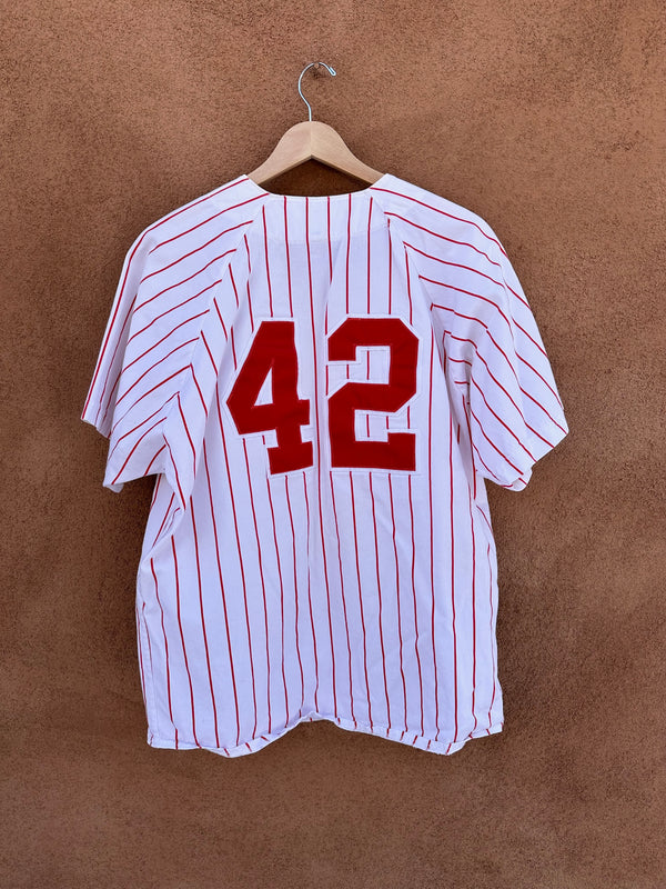 1980's Don Carmen Cotton Philadelphia Phillies Jersey