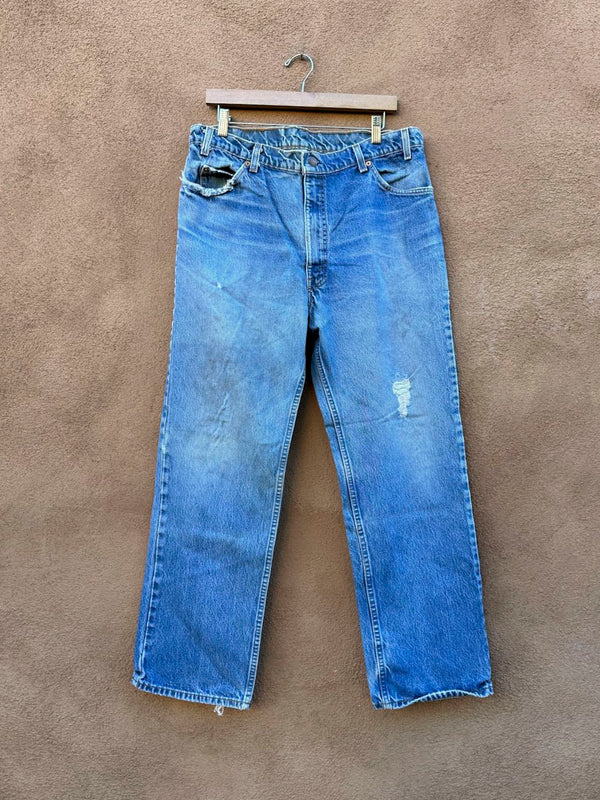 1980's Levi's Orange Label 517 Relaxed Jeans, fits 34 x 30