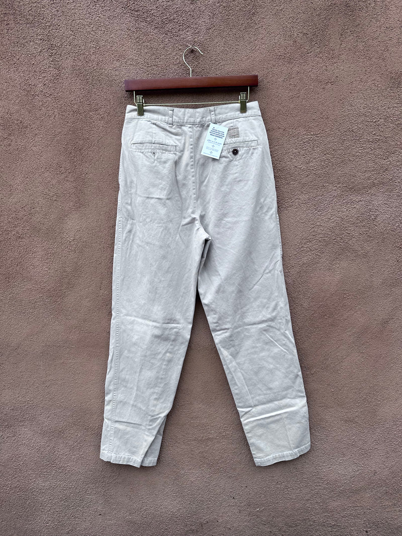 1980's Abercrombie & Fitch Chinos 30 x 34 - as is