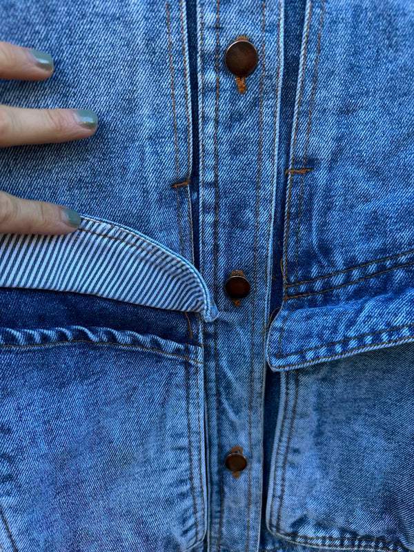 Sergio Valente 1980's Denim Jacket