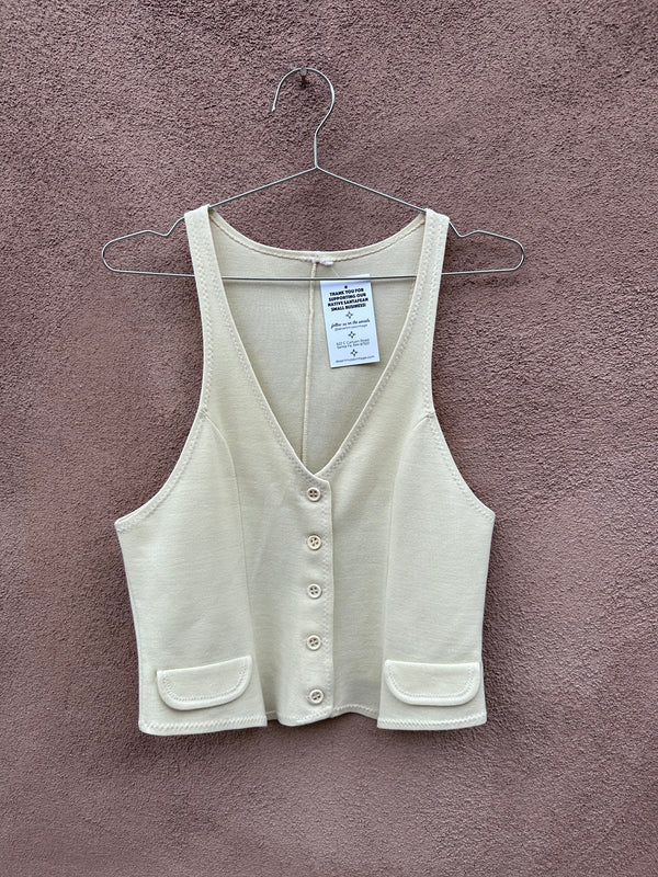 60's Cream Vest