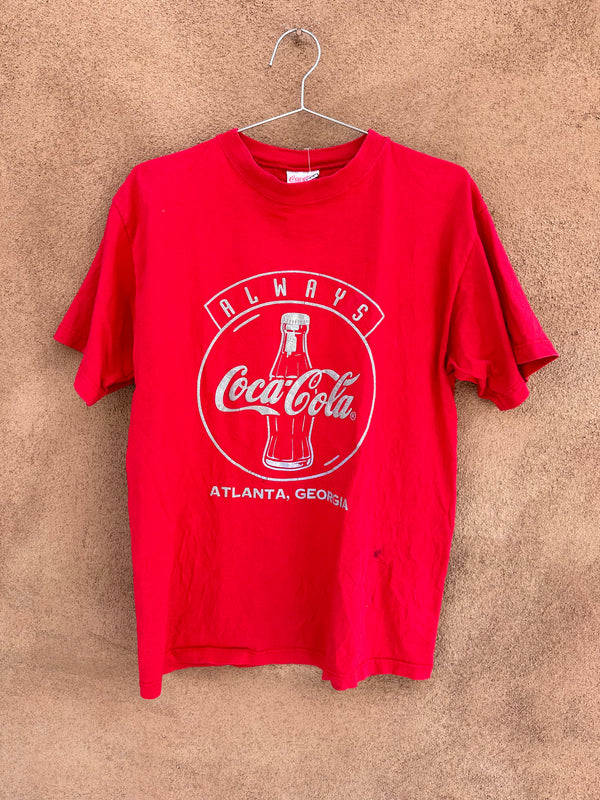 Coca Cola Atlanta, Georgia T-shirt - as is