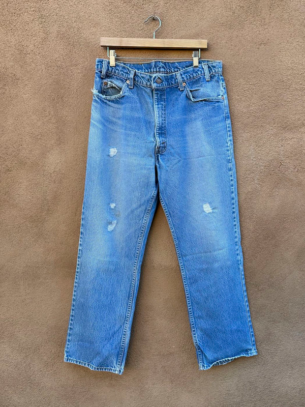 1980's Orange Tab Levi's 517 Jeans, 38 x 30