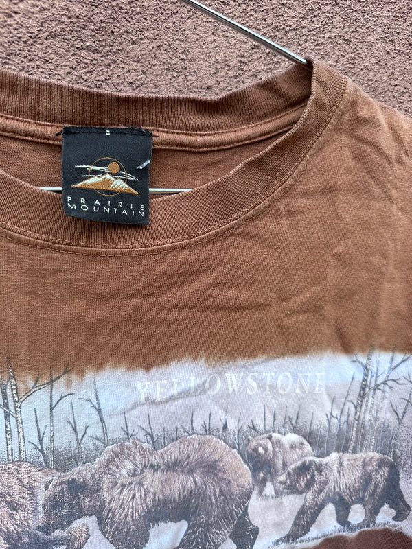 Yellowstone Brown Bear T-shirt