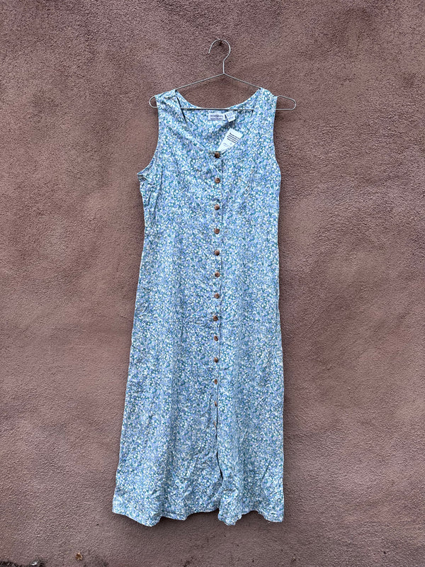 Sostanza Rayon/Cotton Floral Dress