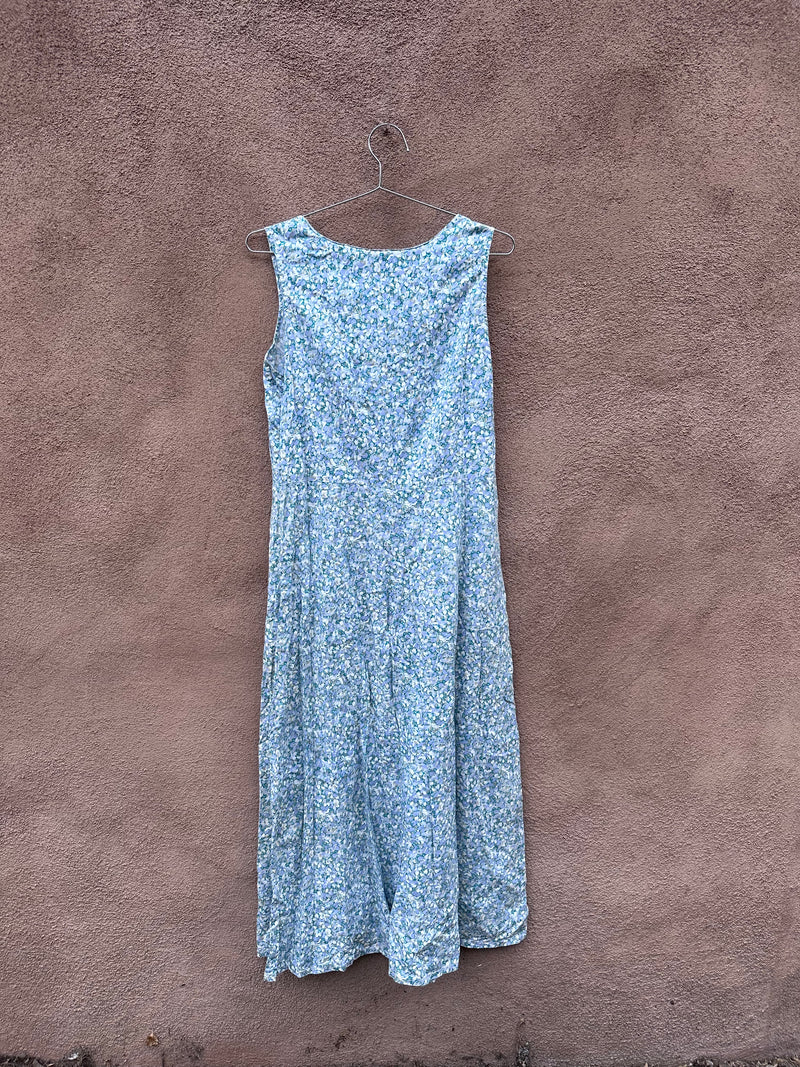 Sostanza Rayon/Cotton Floral Dress