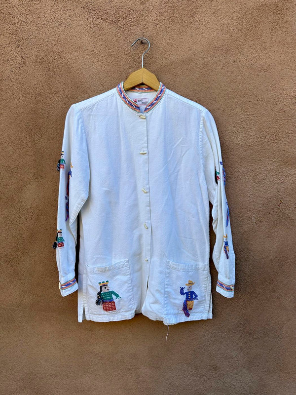 Mayan Modern Embroidered Guatemala Shirt