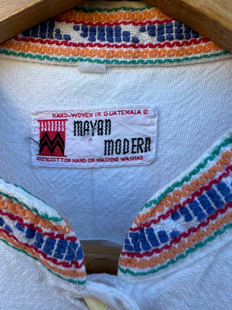 Mayan Modern Embroidered Guatemala Shirt