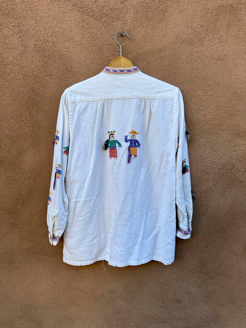 Mayan Modern Embroidered Guatemala Shirt