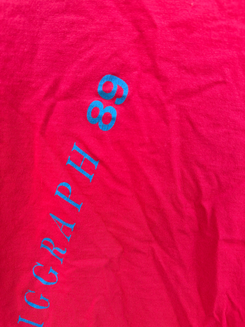 1989 Siggraph Boston T-shirt Made in USA