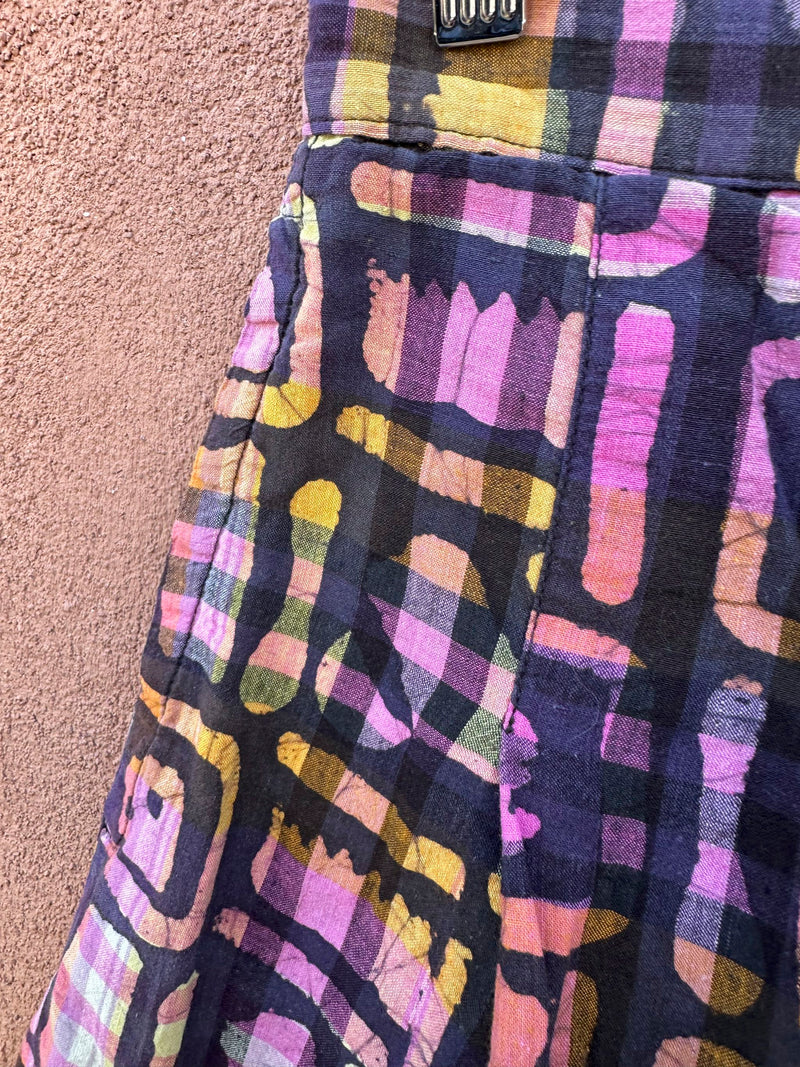 10-S Batik Style Skirt