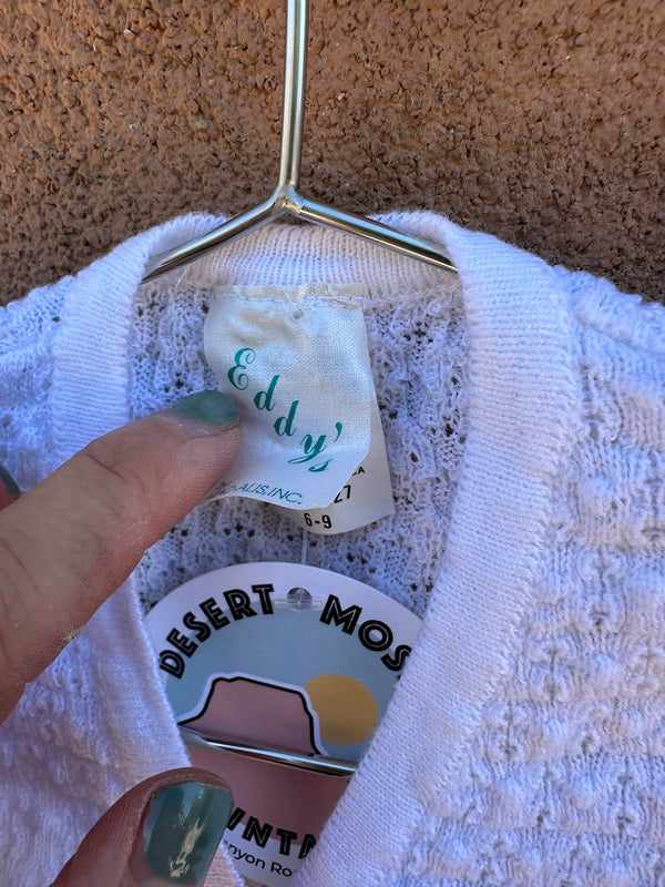 White Baby Cardigan, cotton