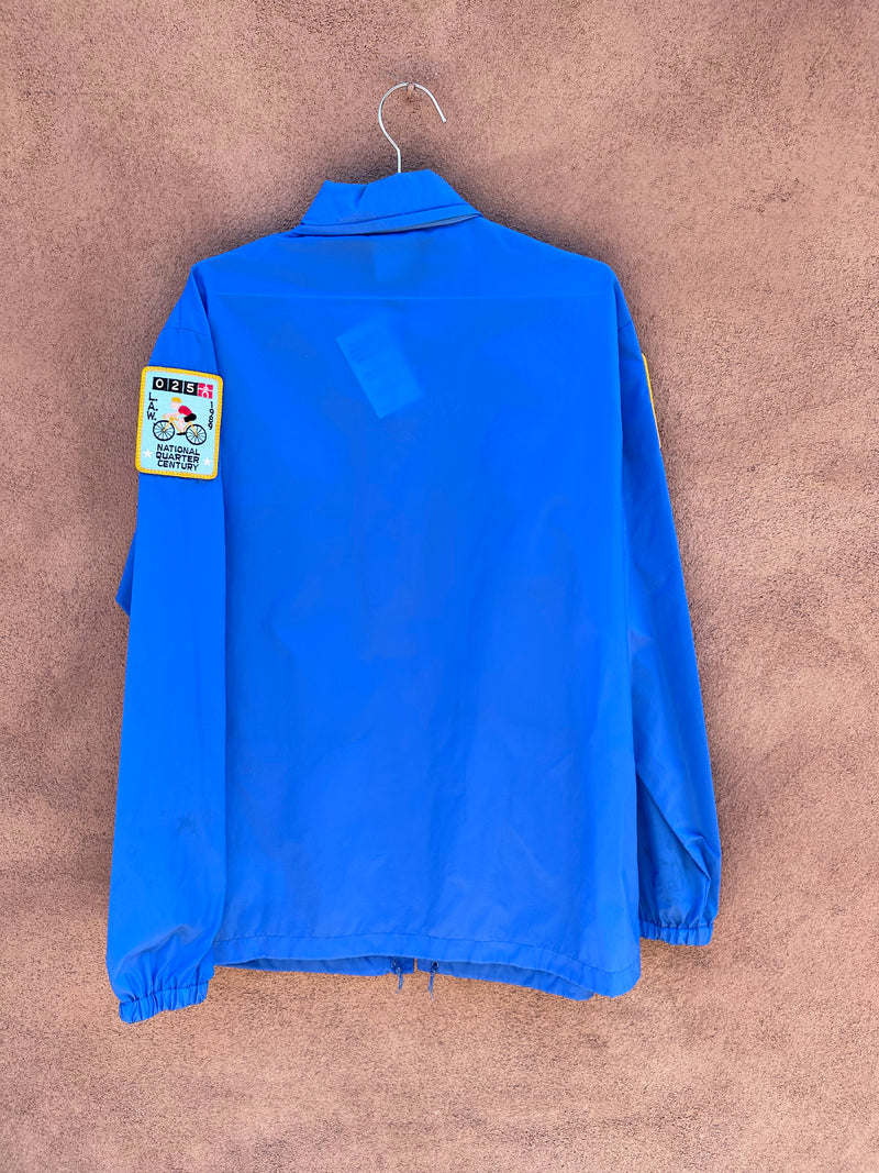 CRC "Patched" Blue Windbreaker