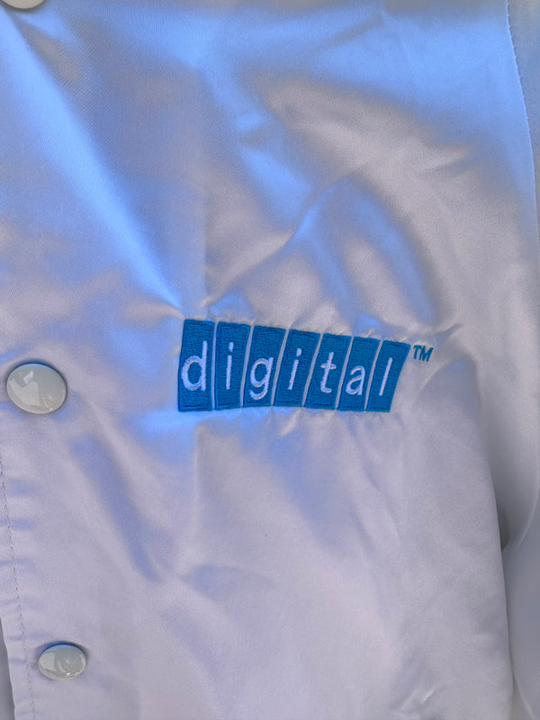 Digital White Satin Jacket