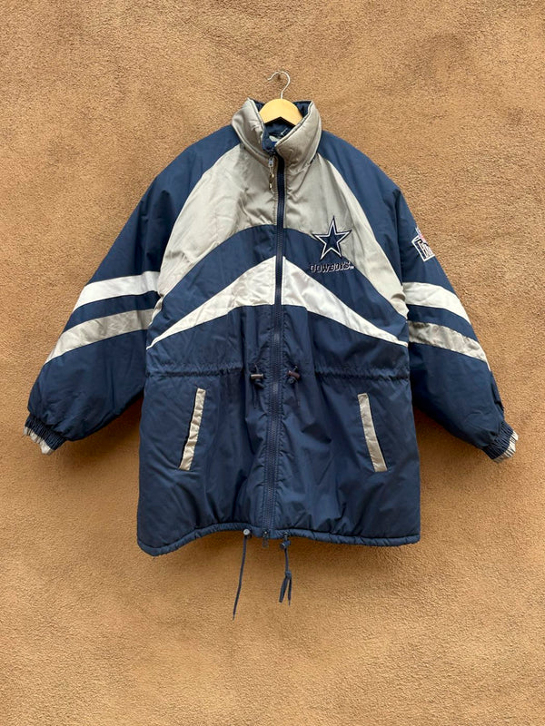 90's Pro Player Dallas Cowboys Puffer XL, as is (missing hood)