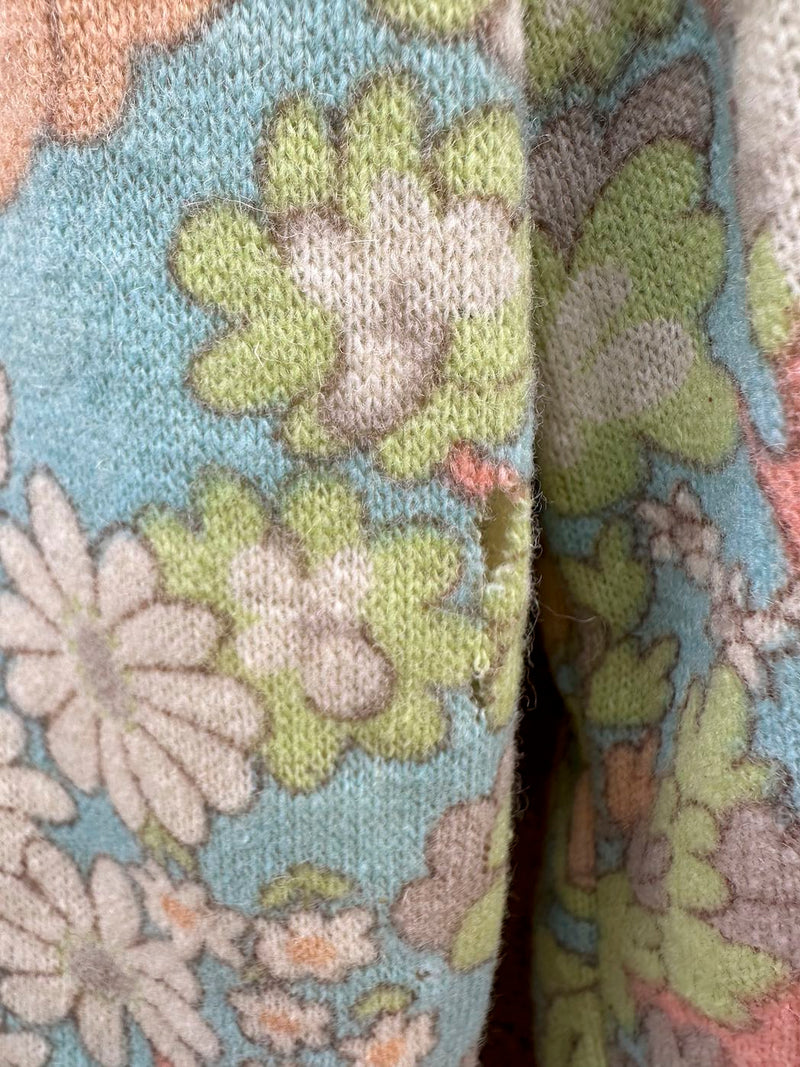1960's Saks Fifth Avenue Floral Dress, med?