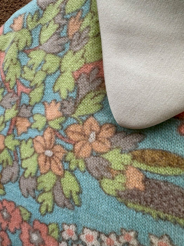 1960's Saks Fifth Avenue Floral Dress, med?