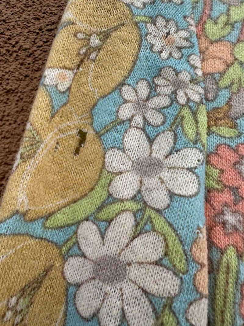 1960's Saks Fifth Avenue Floral Dress, med?