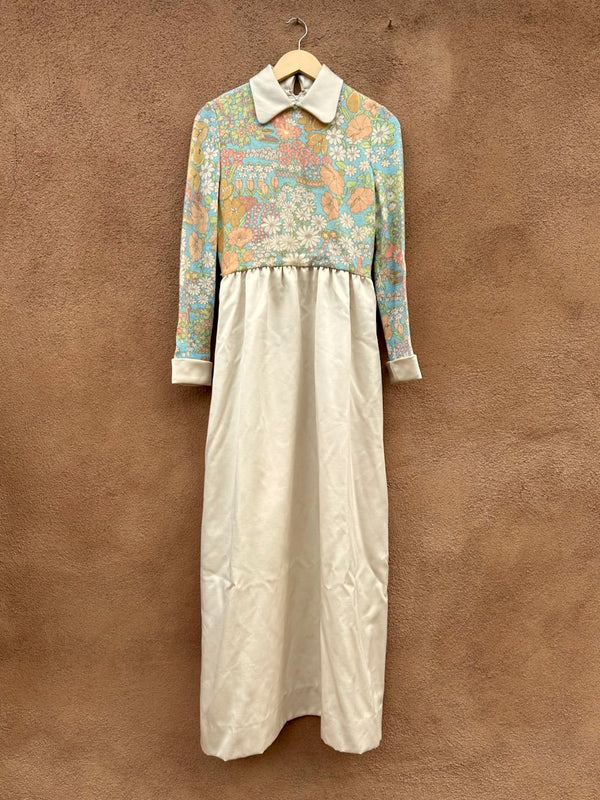 1960's Saks Fifth Avenue Floral Dress, med?