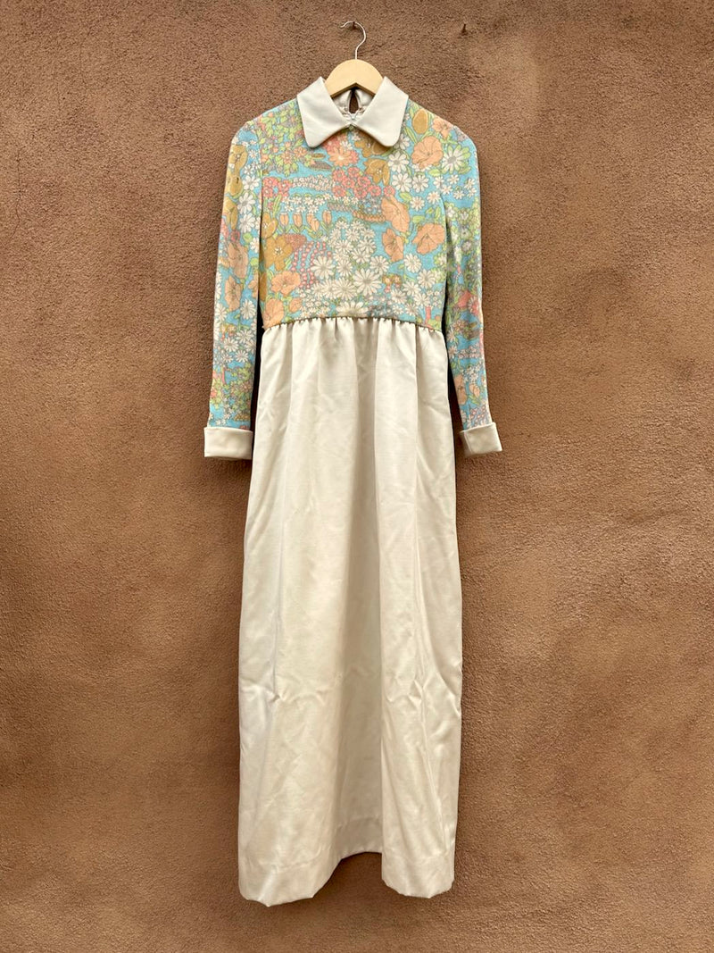1960's Saks Fifth Avenue Floral Dress, med?