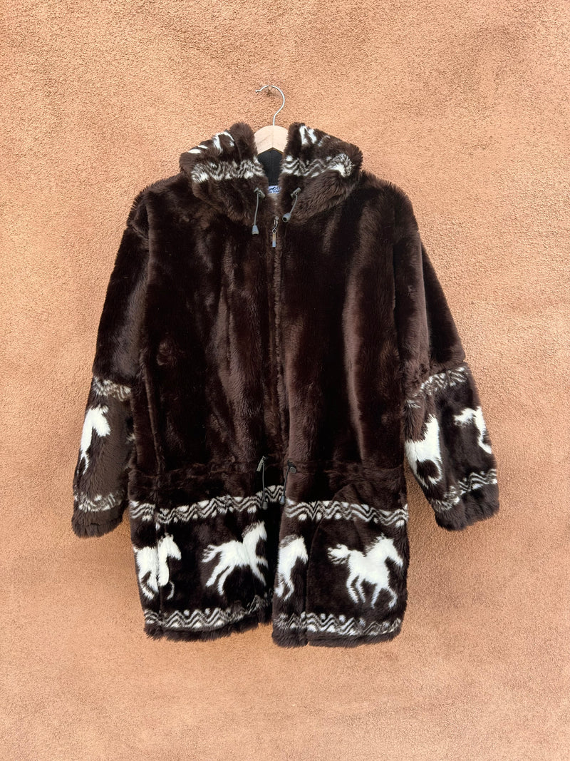 Fuzzy Horse Jacket - Made in USA