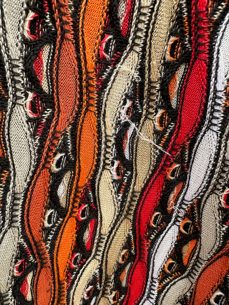 Oversized Coogi Mercerized Cotton Polo Shirt/Sweater