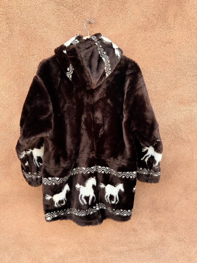 Fuzzy Horse Jacket - Made in USA