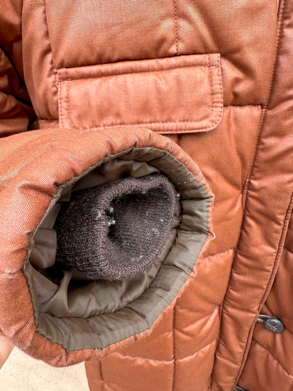 Vintage London Fog Outdoors Unlimited Quilted Jacket – DESERT MOSS