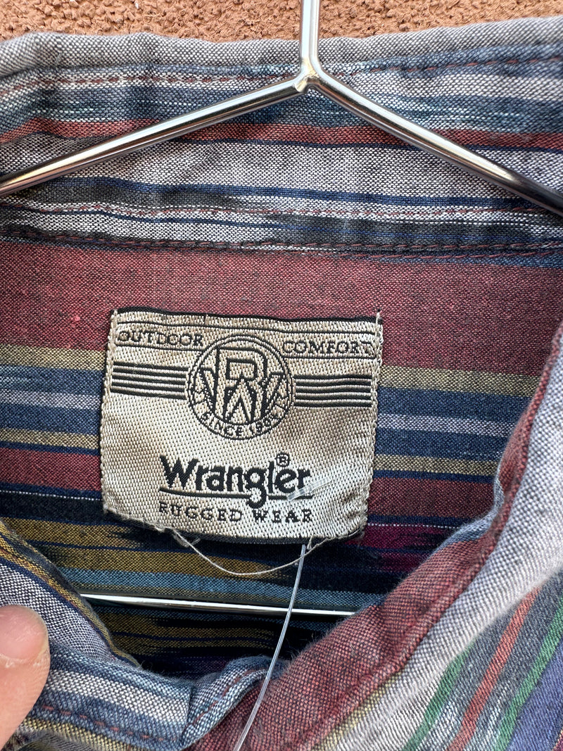 Ikat Wrangler Cotton Long Sleeve Shirt