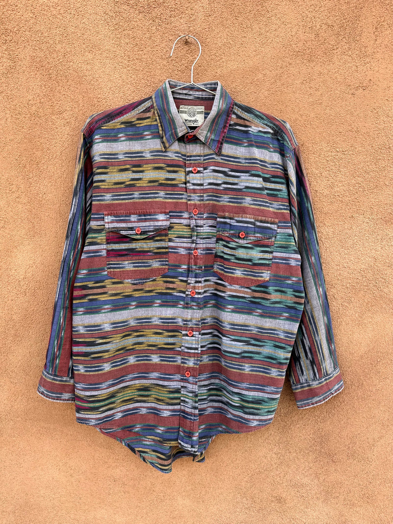 Ikat Wrangler Cotton Long Sleeve Shirt