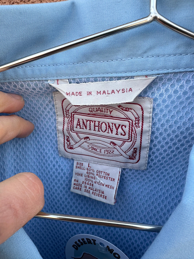 Anthony's Light Blue Lightweight Jacket