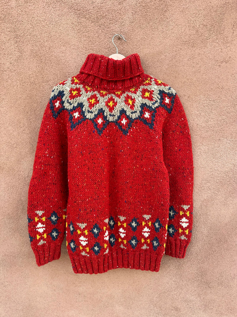 Wool Blend Turtleneck Sweater by Lizwear