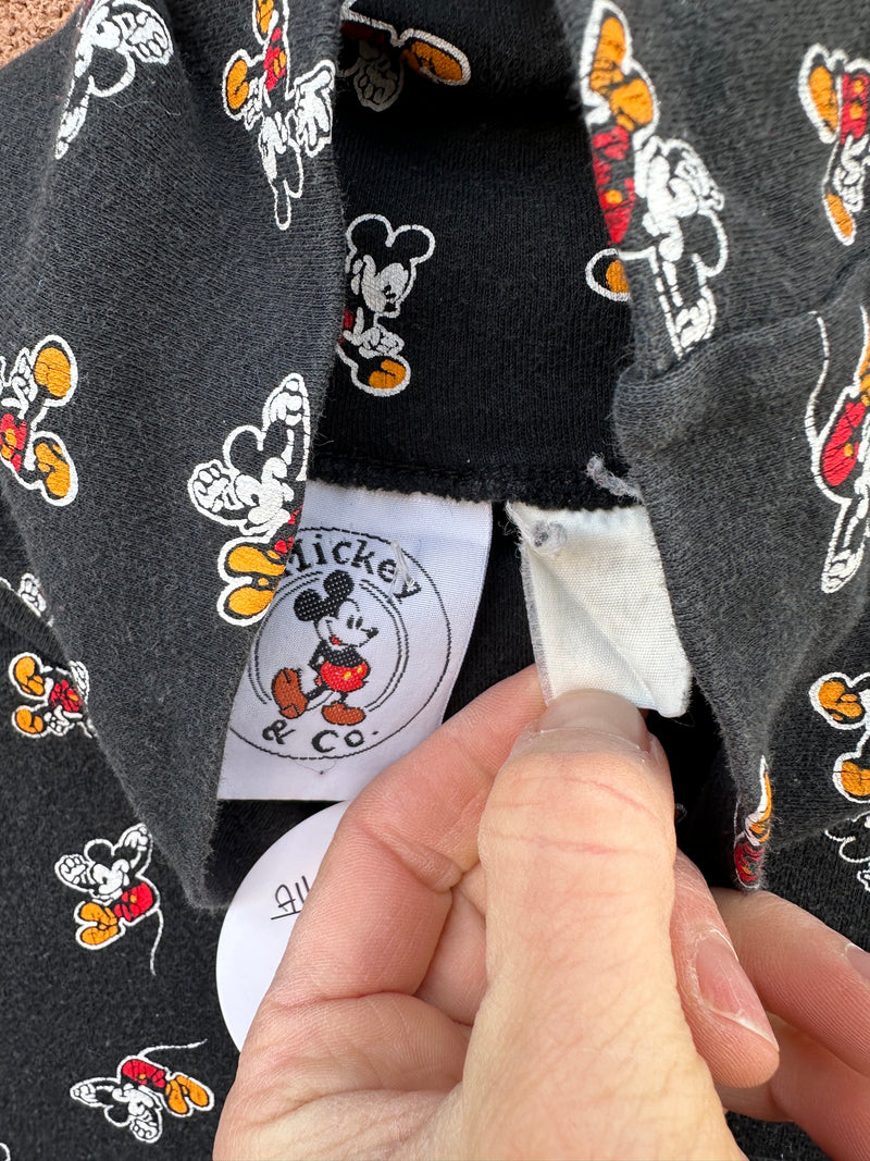 All Over Print Mickey Mouse Turtleneck