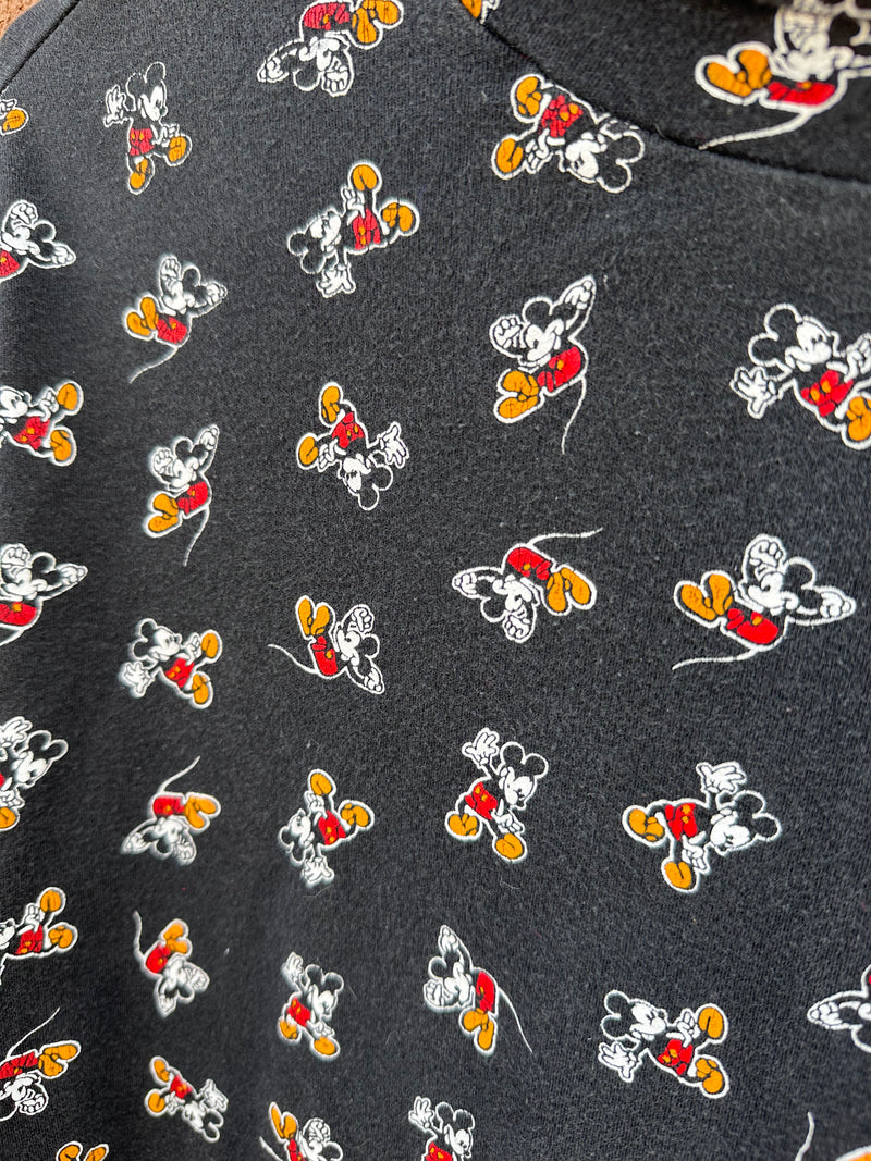 All Over Print Mickey Mouse Turtleneck