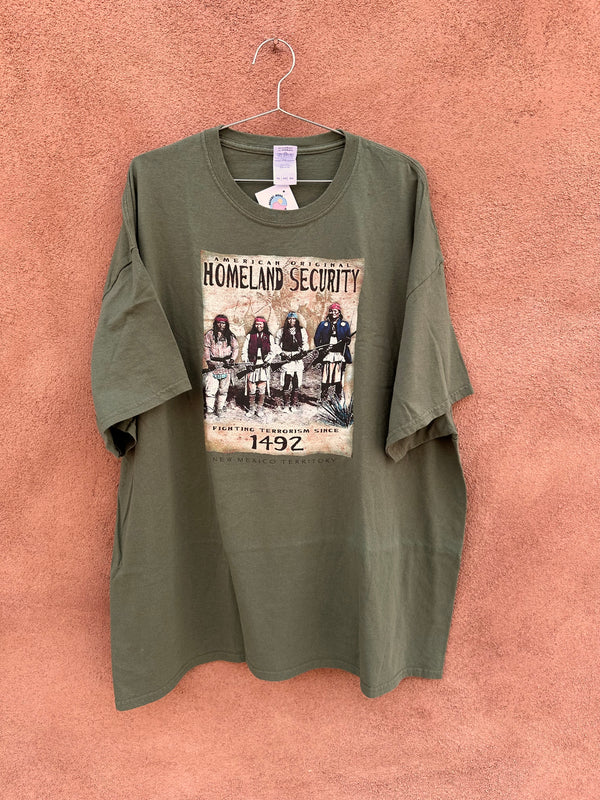 Green Homeland Security New Mexico Territories Tee