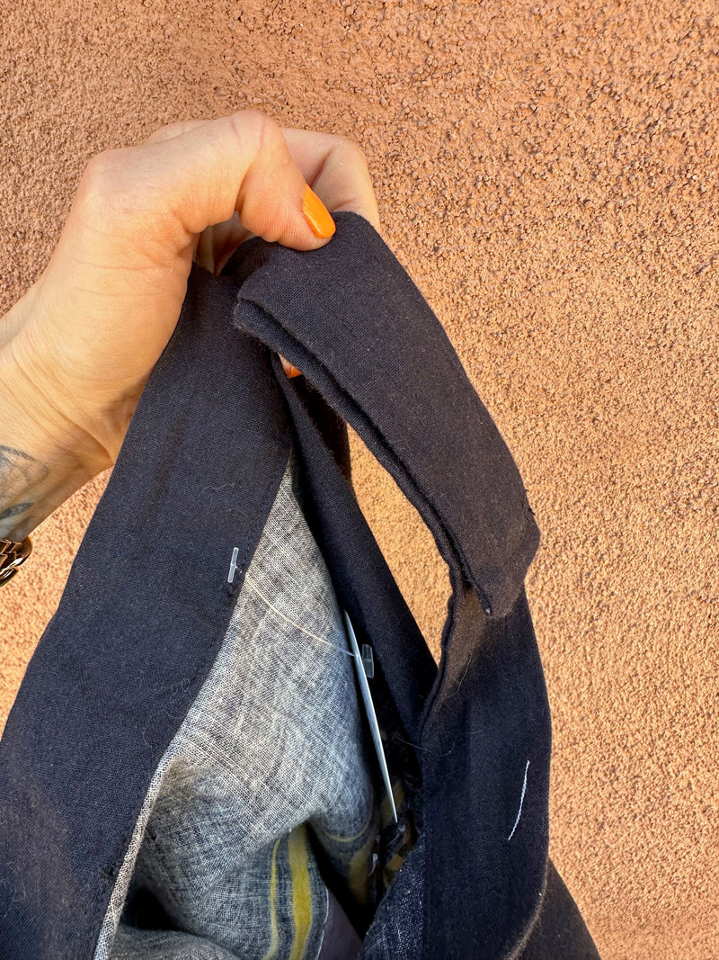 Hand Painted & Sequined Deer & Eagle Skirt