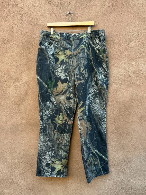 Mossy Oak Denim Camo Hunting Jeans 42 x 32