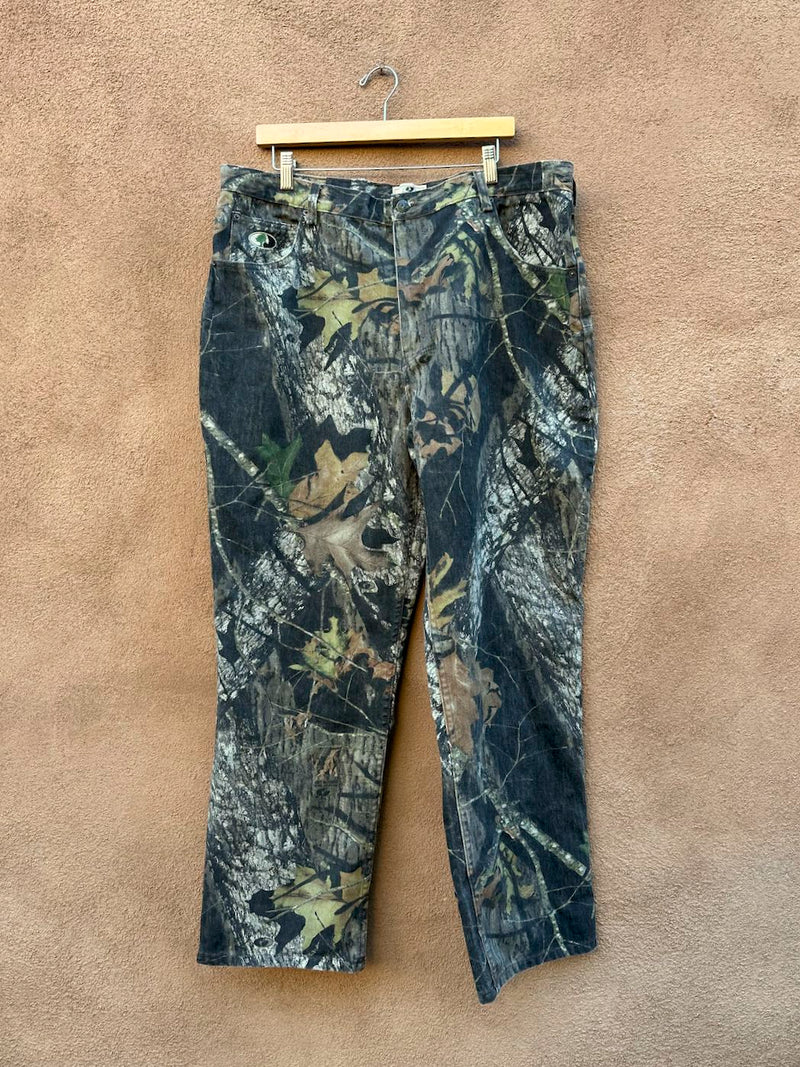 Mossy Oak Denim Camo Hunting Jeans 42 x 32