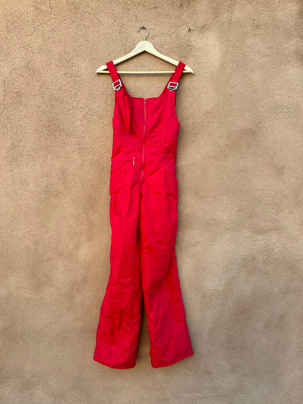 Red 80's Obermeyer Ski Suit