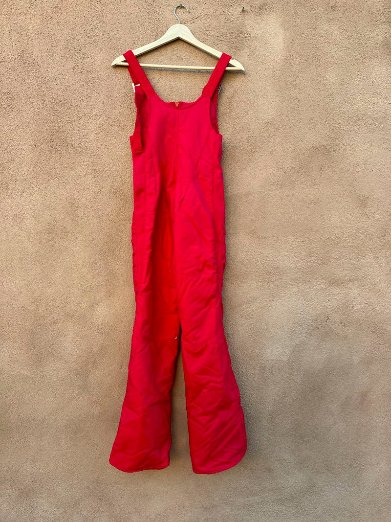 Red 80's Obermeyer Ski Suit