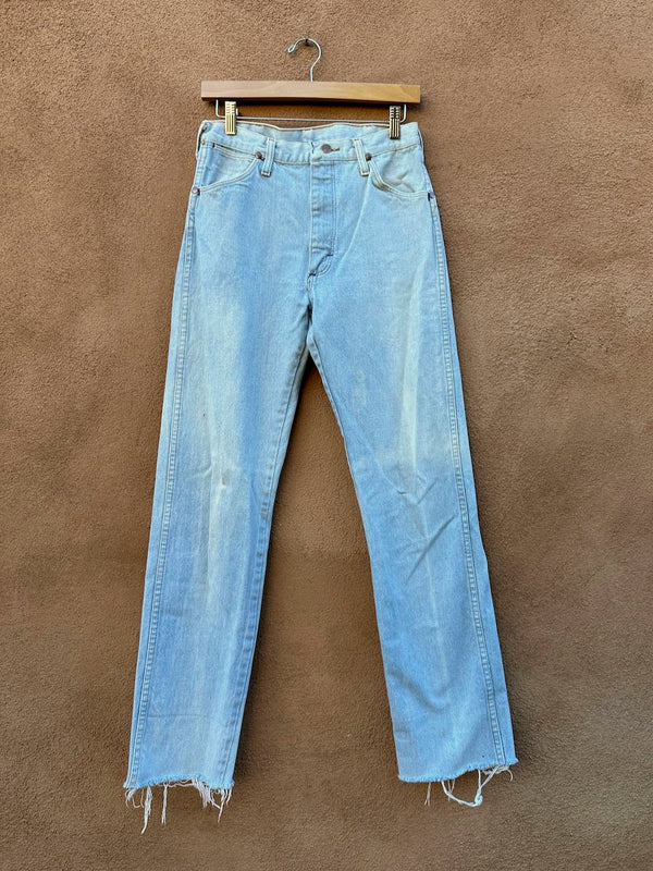 Light Wash 1980's Wrangler Cut Off Jeans, 28 Waist