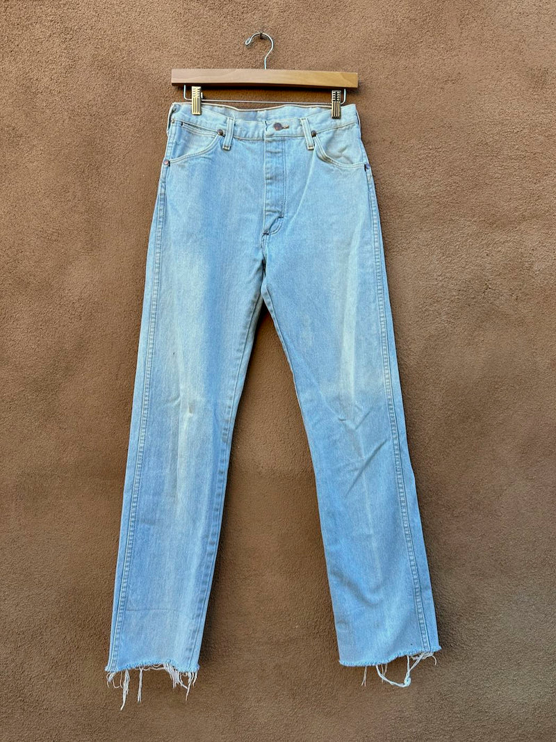 Light Wash 1980's Wrangler Cut Off Jeans, 28 Waist