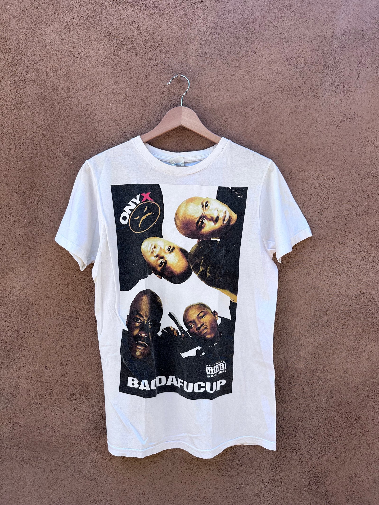 Vintage 1990's ONYX (hardcore hip hop) T-shirt, BACDAFUCUP