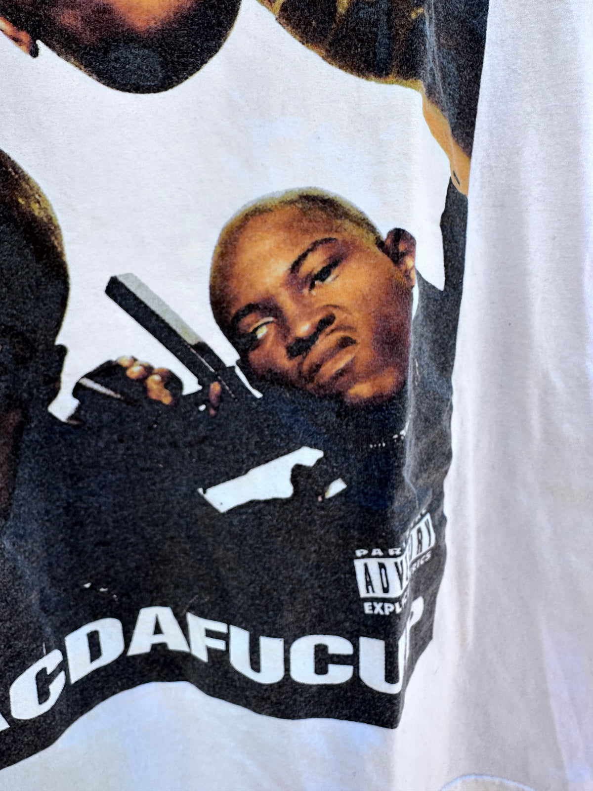 T-shirt Vintage Boyz II Men Brandy 1995 Motif « R U Down » - Taille XL, Occasion Bon état, Coton