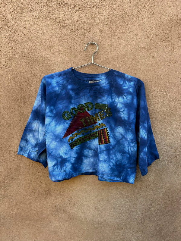 Good Fun Times Excitement Tie Dye Sequins T-shirt