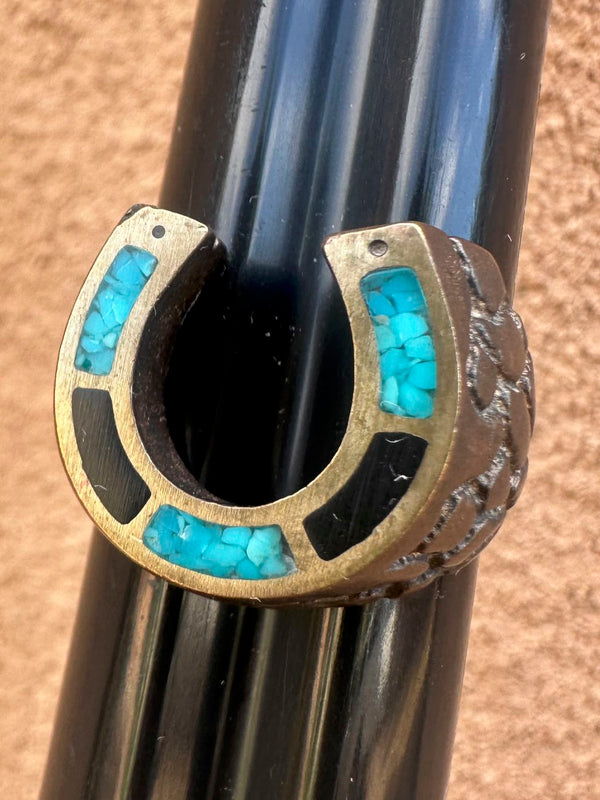 COP Brass Horseshoe Ring