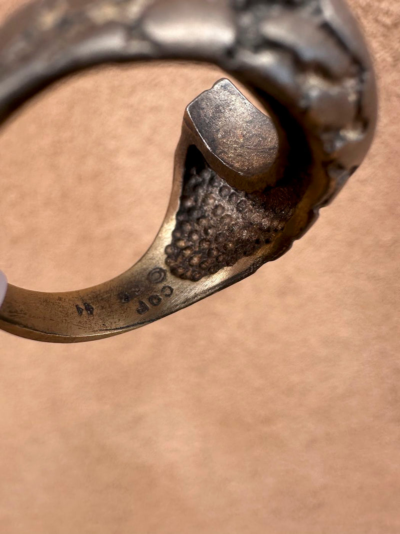 COP Brass Horseshoe Ring