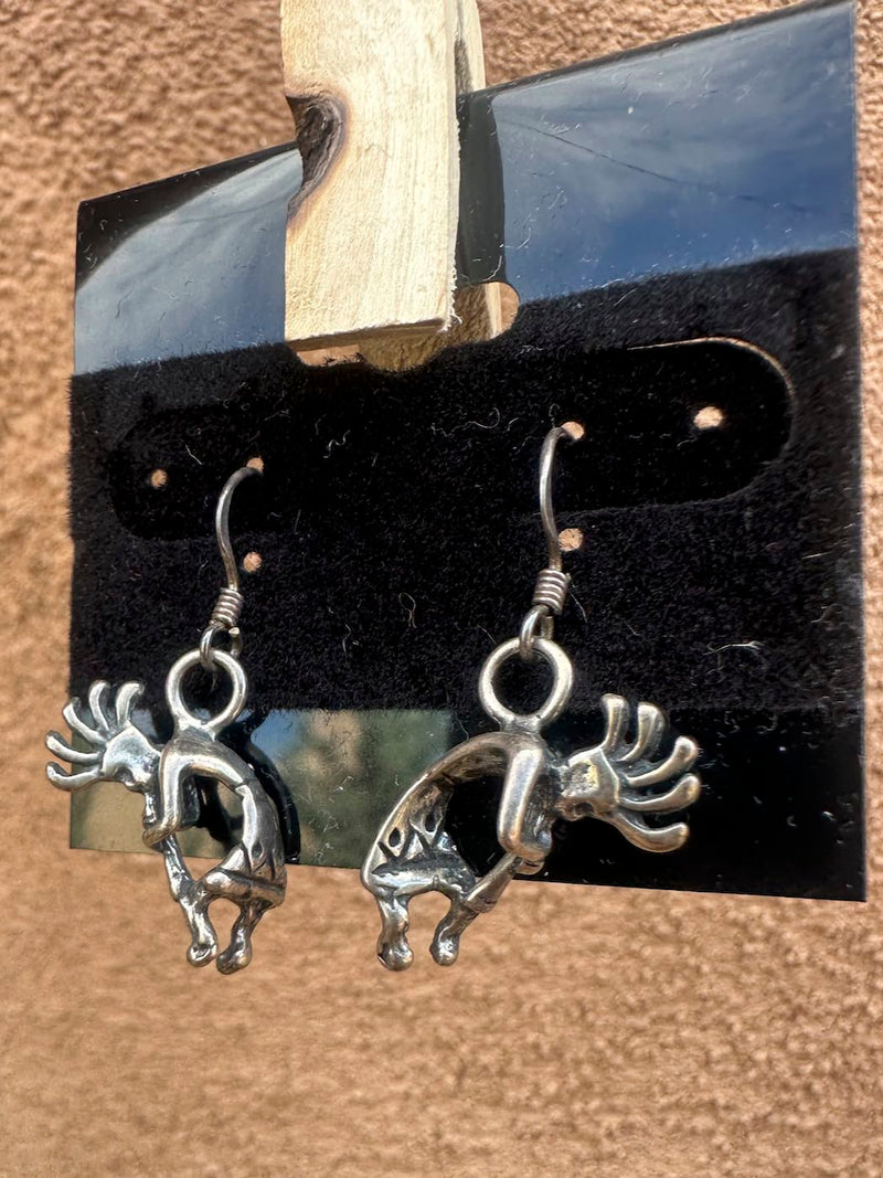 Sterling Silver Kokopelli Earrings