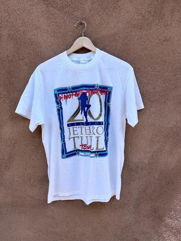 1988 Jethro Tull 20th Anniversary Tour T-Shirt