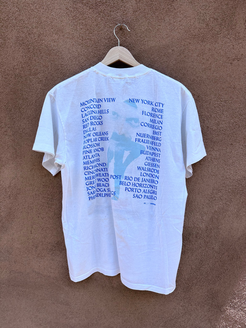 1988 Jethro Tull 20th Anniversary Tour T-Shirt